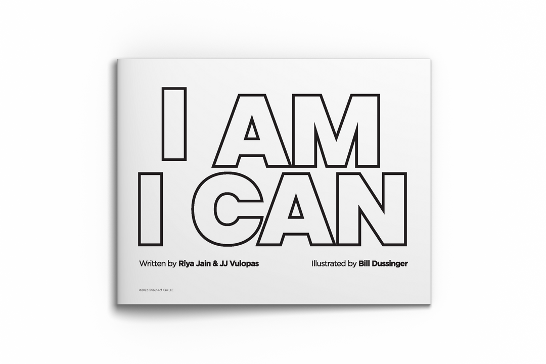 I AM I CAN book for 3-year-olds PLUS coloring book