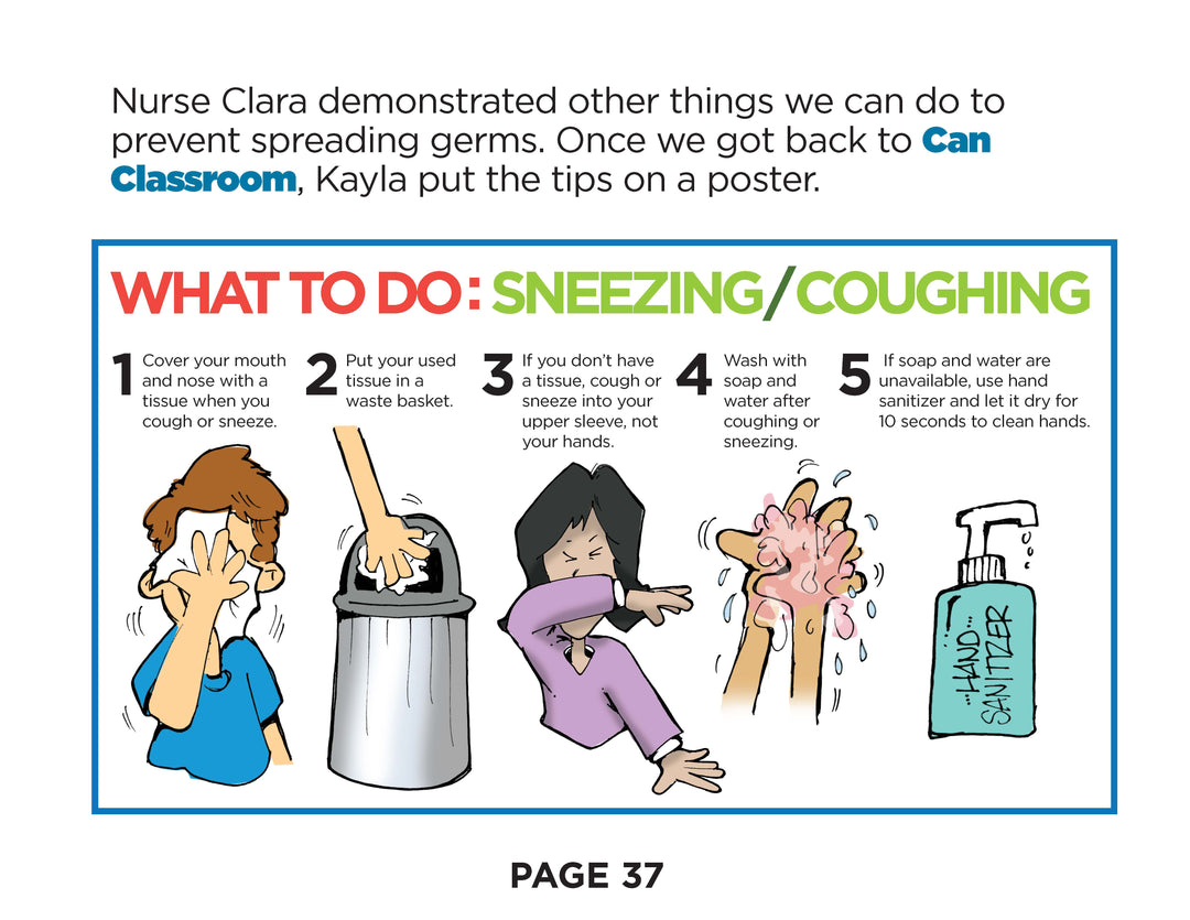 The Class That Can: Germs & Sneezing (Children's Healthcare Associates eBook)